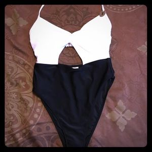 NWT High Waisted one piece